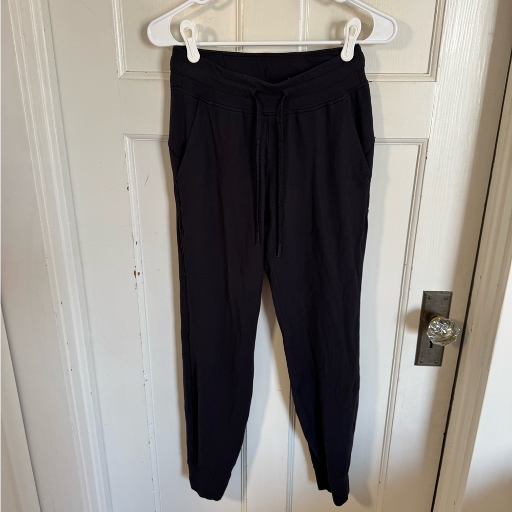 Lululemon Ready to Rulu black‎ joggers size 4